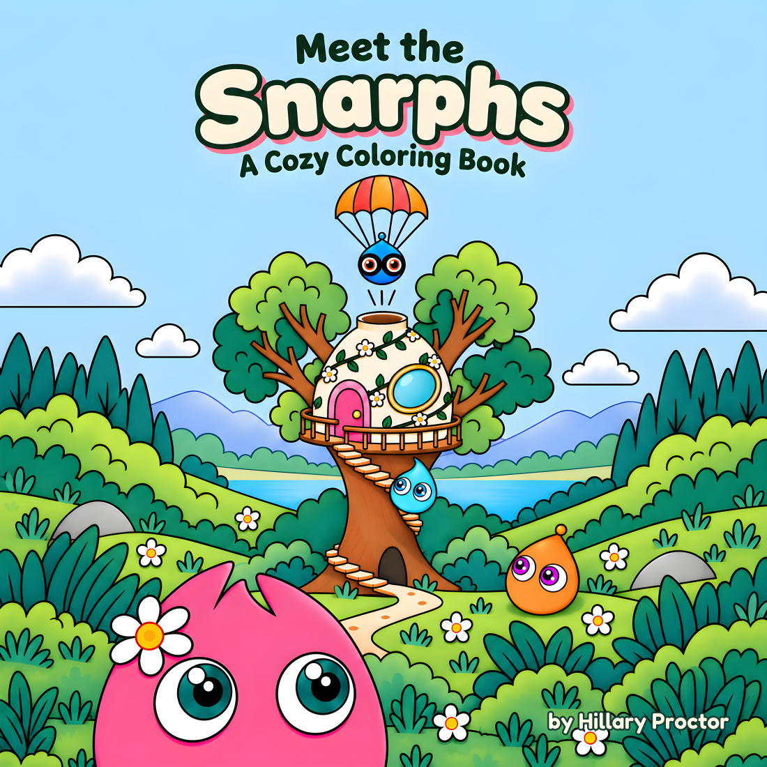 Cover of Meet the Snarphs: A Cozy Coloring Book
